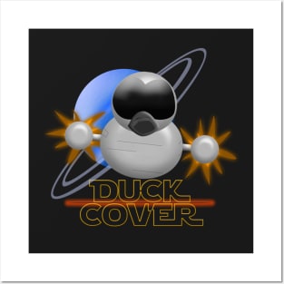 Duck and Cover Space Posters and Art